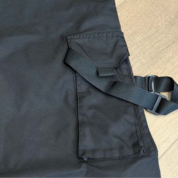 Niepce Unisex Techwear Matte Black Pants Streetwear Urban Casual Trouser Joggers - Picture 8 of 13